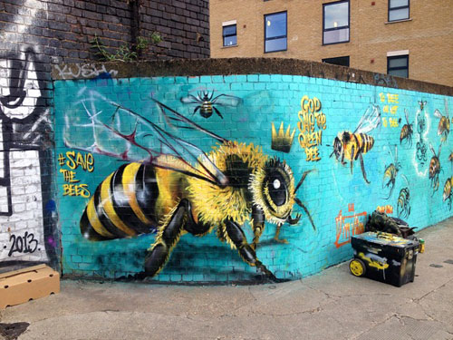 louis-masai-michel-street-art-londre-abeilles-realiste-6